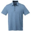 Elevate Men's Metro Blue Heather Skara Short Sleeve Polo -Elevate TM16705 550 F
