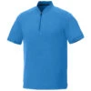 Elevate Men's Invictus Heather Kinport Short Sleeve Stand Collar Polo -Elevate TM16706 438 F