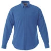 Elevate Men's Blue Wilshire Long Sleeve Shirt Tall -Elevate TM17744T Blue F