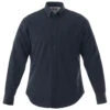 Elevate Men's Navy Wilshire Long Sleeve Shirt Tall -Elevate TM17744T Navy F