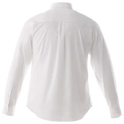 Elevate Men's White Wilshire Long Sleeve Shirt Tall 5 Elevate Men's White Wilshire Long Sleeve Shirt Tall -Elevate TM17744T White B