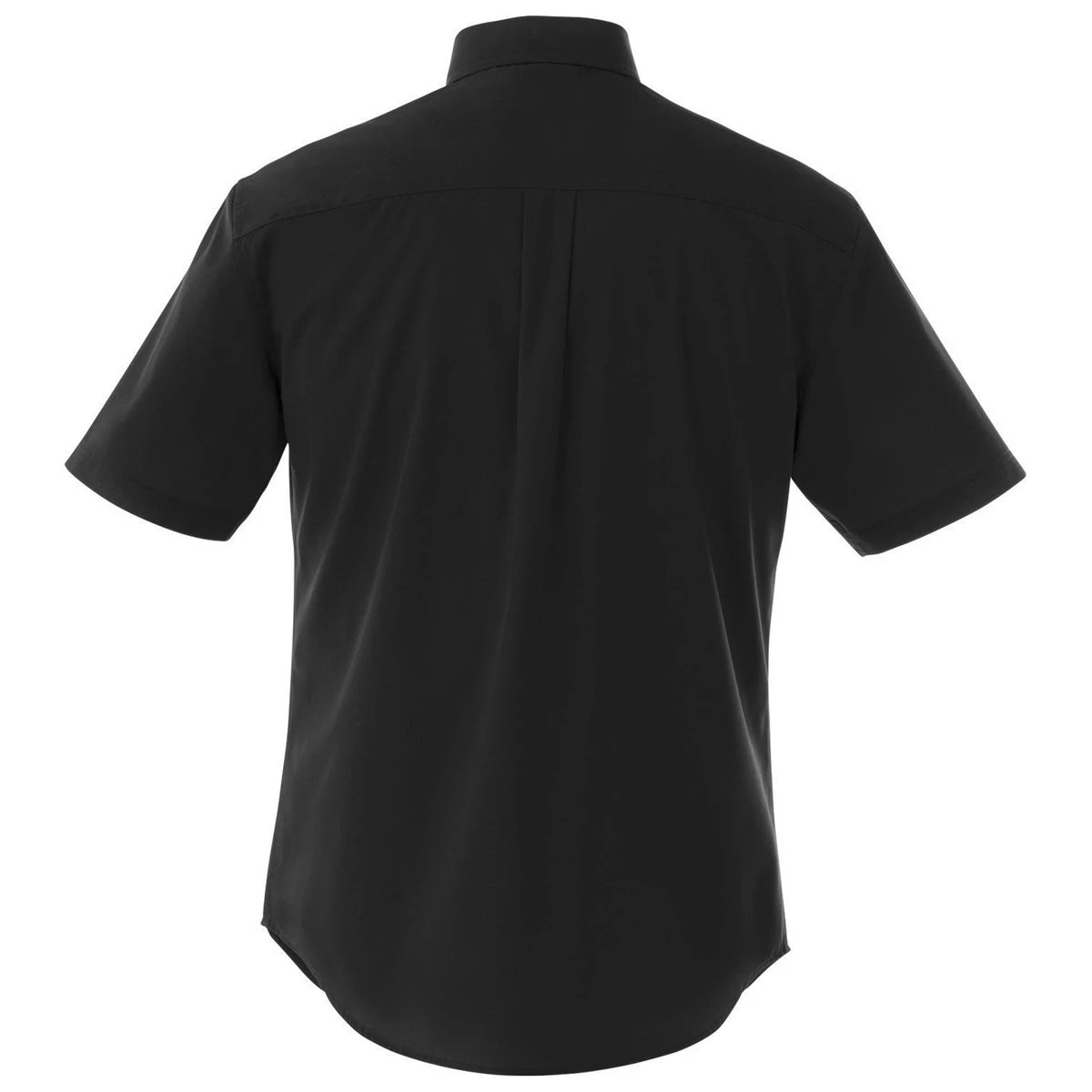 Elevate Men's Black Stirling Short Sleeve Shirt Tall 4 Elevate Men's Black Stirling Short Sleeve Shirt Tall - Image 2
