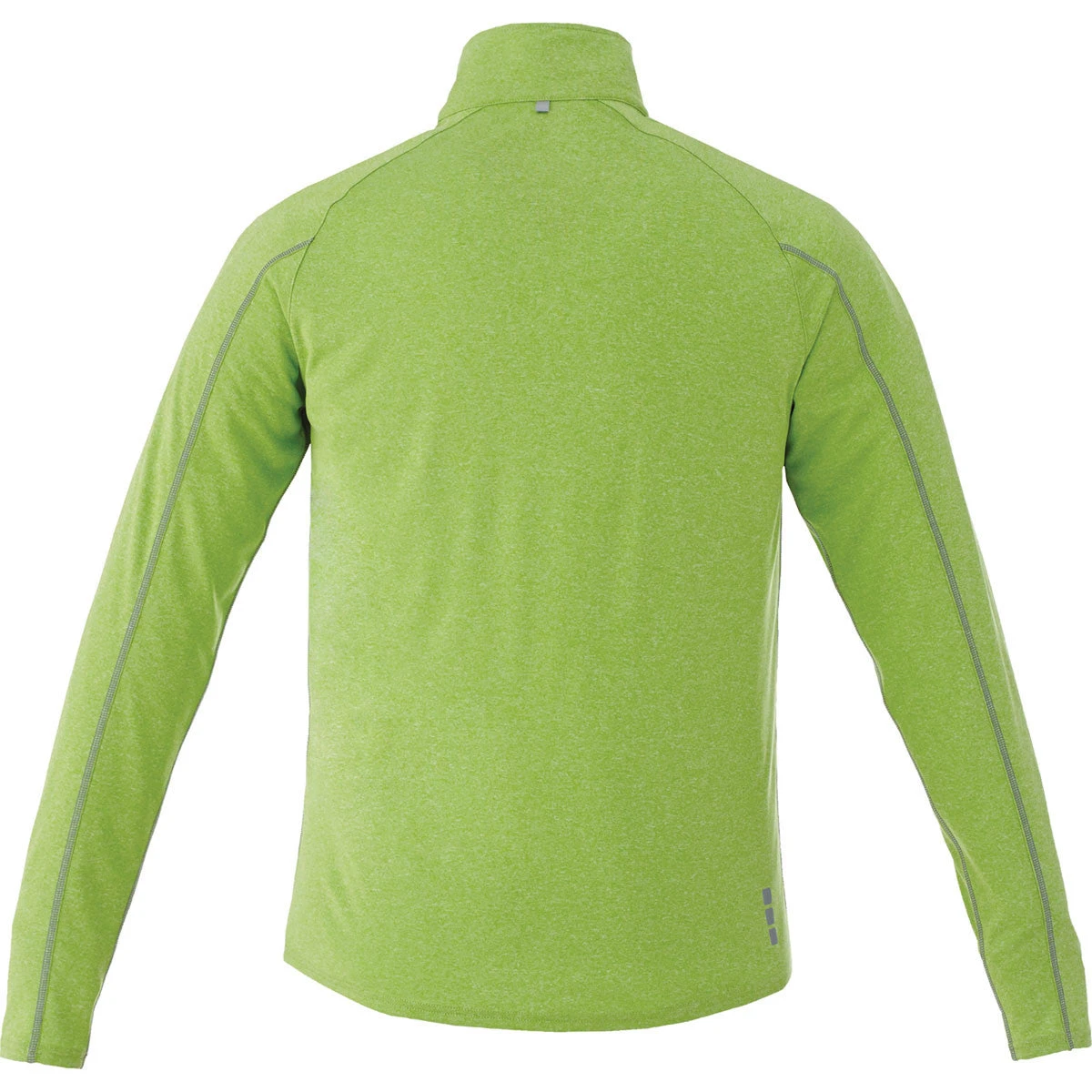 Elevate Men's Apple Heather Taza Knit Quarter Zip 4 Elevate Men's Apple Heather Taza Knit Quarter Zip - Image 2