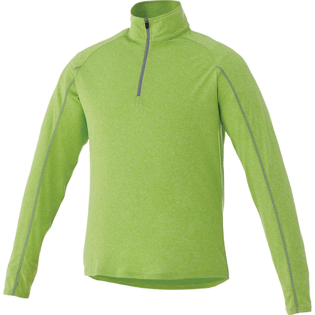 Elevate Men's Apple Heather Taza Knit Quarter Zip 3 Elevate Men's Apple Heather Taza Knit Quarter Zip