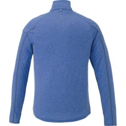 Elevate Men's New Royal Blue Taza Knit Quarter Zip -Elevate TM17810 New Royal Blue B