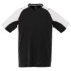 Elevate Men's Black/White Taku Short Sleeve Tech Tee -Elevate TM17813 Black White F