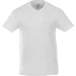 Elevate Men's White Monroe Short Sleeve Pocket Tee