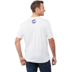 Elevate Men's White Canyon Short Sleeve Tee -Elevate TM17816 125 HTB
