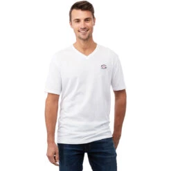 Elevate Men's White Canyon Short Sleeve Tee -Elevate TM17816 125 HTF