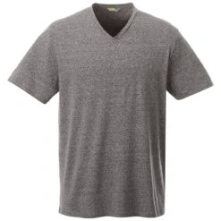Elevate Men's Heather Dark Charcoal Canyon Short Sleeve Tee