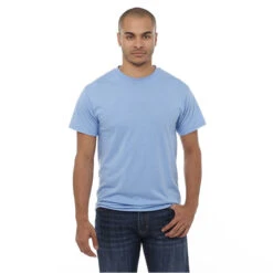 Elevate Men's Sky Heather Bodie Short Sleeve T-Shirt -Elevate TM17879 Sky Heather HTF