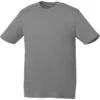 Elevate Men's Steel Grey Omi Short Sleeve Tech T-Shirt 2 Elevate Men's Steel Grey Omi Short Sleeve Tech T-Shirt -Elevate TM17885 Steel Grey F