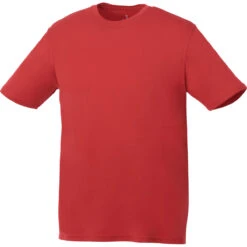 Elevate Men's Team Red Omi Short Sleeve Tech T-Shirt