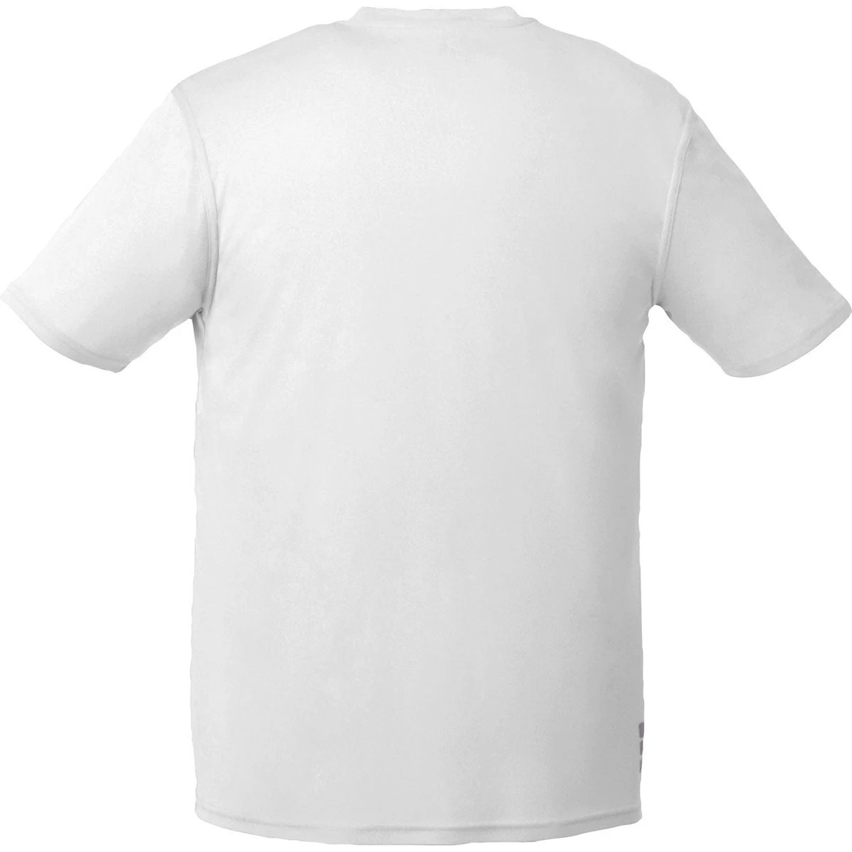 Elevate Men's White Omi Short Sleeve Tech T-Shirt 4 Elevate Men's White Omi Short Sleeve Tech T-Shirt - Image 2