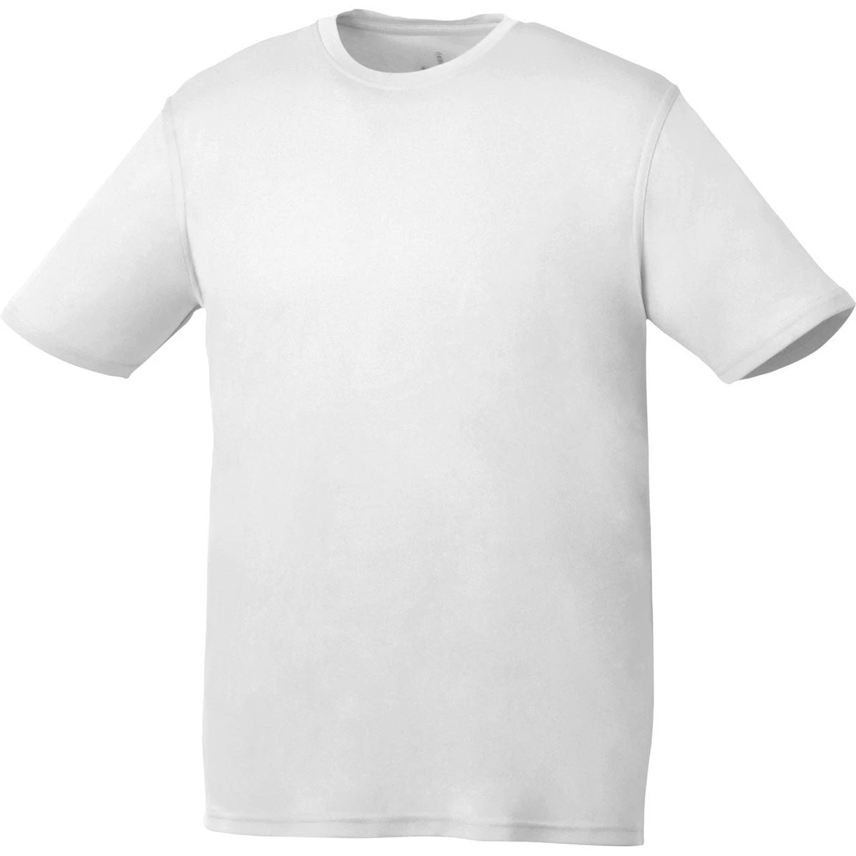 Elevate Men's White Omi Short Sleeve Tech T-Shirt 3 Elevate Men's White Omi Short Sleeve Tech T-Shirt