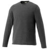 Elevate Men's Heather Dark Charcoal Holt Long Sleeve Tee -Elevate TM17886 Heather Dark Charcoal F