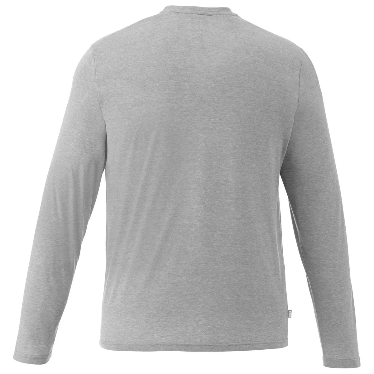 Elevate Men's Heather Grey Holt Long Sleeve Tee 4 Elevate Men's Heather Grey Holt Long Sleeve Tee - Image 2