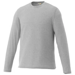 Elevate Men's Heather Grey Holt Long Sleeve Tee