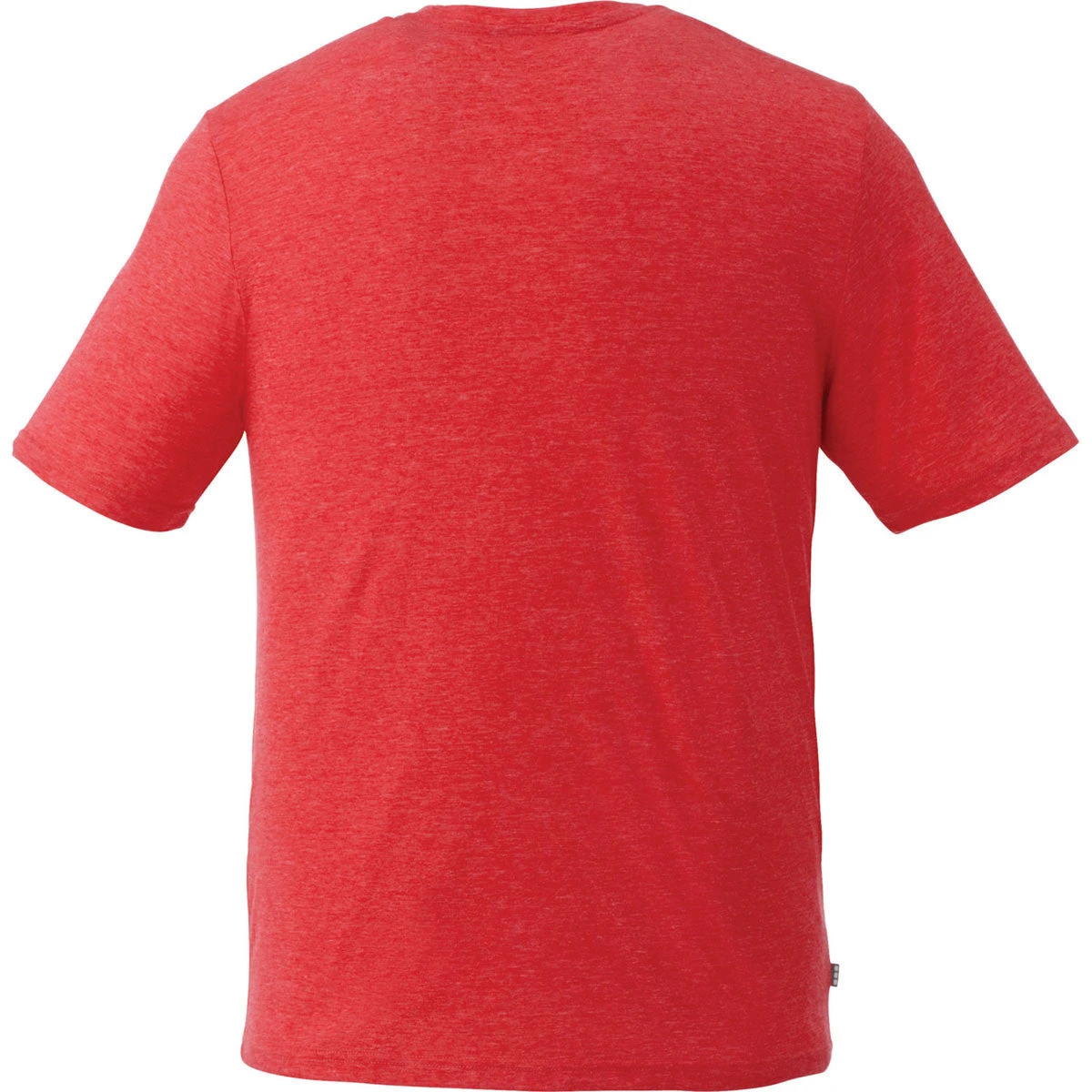 Elevate Men's Team Red Heather Sarek Short Sleeve T-Shirt 4 Elevate Men's Team Red Heather Sarek Short Sleeve T-Shirt - Image 2