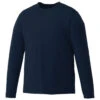 Elevate Men's Navy Parima Long Sleeve Tech Tee -Elevate TM17888 Navy F