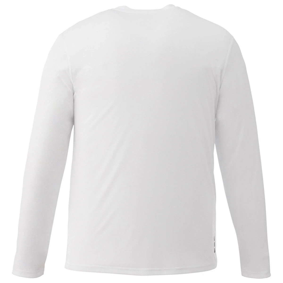 Elevate Men's White Parima Long Sleeve Tech Tee 4 Elevate Men's White Parima Long Sleeve Tech Tee - Image 2
