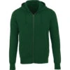 Elevate Men's Forest Green Cypress Fleece Zip Hoody -Elevate TM18135 Forest Green F
