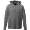 Elevate Men's Heather Dark Charcoal Ashland Knit Hoody 1 Elevate Men's Heather Dark Charcoal Ashland Knit Hoody -Elevate TM18213 988 F