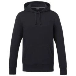 Elevate Men's Black Argus Eco Fleece Hoody