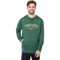 Elevate Men's Juniper Heather Argus Eco Fleece Hoody -Elevate TM18221 Juniper Heather HTF