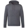 Elevate Men's Heather Dark Charcoal Lavar Eco Knit Hoody -Elevate TM18222 Heather Dark Charcoal F