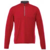 Elevate Men's Team Red Vega Tech Quarter Zip -Elevate TM18304 Team Red F