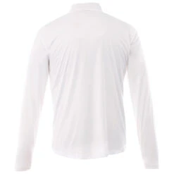 Elevate Men's White Vega Tech Quarter Zip -Elevate TM18304 White B