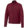 Elevate Men's Team Red Heather Mather Knit Half Zip 2 Elevate Men's Team Red Heather Mather Knit Half Zip -Elevate TM18307 358 F