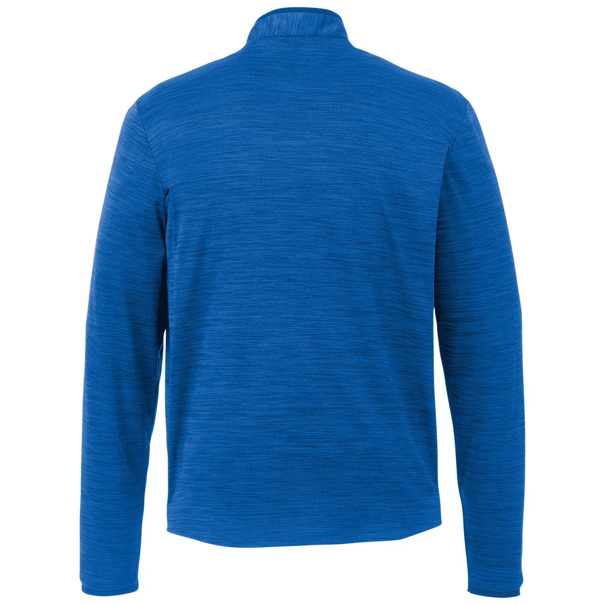 Elevate Men's New Royal Heather Mather Knit Half Zip 4 Elevate Men's New Royal Heather Mather Knit Half Zip - Image 2