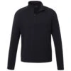 Elevate Men's Black Asgard Eco Knit Quarter Zip 1 Elevate Men's Black Asgard Eco Knit Quarter Zip -Elevate TM18310 Black F