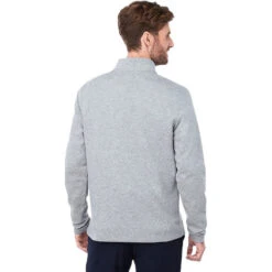 Elevate Men's Heather Grey Rigi Eco Knit Quarter Zip -Elevate TM18311 Heather Grey HTB