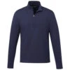 Elevate Men's Vintage Navy Rigi Eco Knit Quarter Zip 1 Elevate Men's Vintage Navy Rigi Eco Knit Quarter Zip -Elevate TM18311 Vintage Navy F