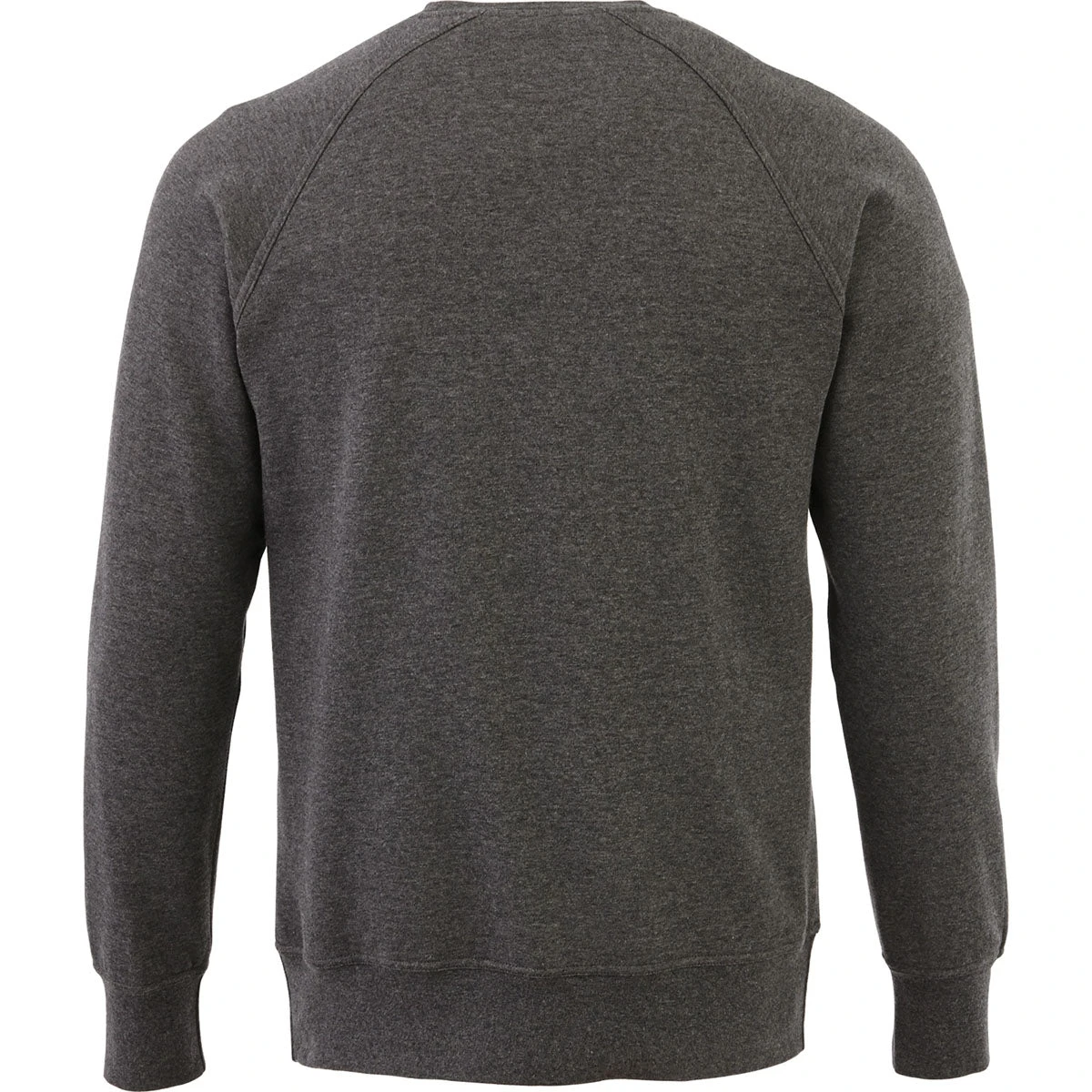 Elevate Men's Heather Dark Charcoal Krueger Fleece Crew 4 Elevate Men's Heather Dark Charcoal Krueger Fleece Crew - Image 2