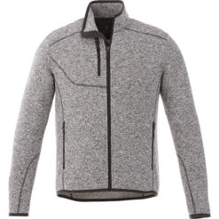 Elevate 13 Elevate Men's Light Heather Grey Tremblant Knit Jacket