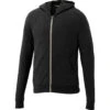 Elevate Men's Black Garner Knit Full Zip Hoodie -Elevate TM18731 Black F