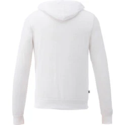 Elevate Men's White Garner Knit Full Zip Hoodie -Elevate TM18731 White B