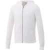 Elevate Men's White Garner Knit Full Zip Hoodie 2 Elevate Men's White Garner Knit Full Zip Hoodie -Elevate TM18731 White F