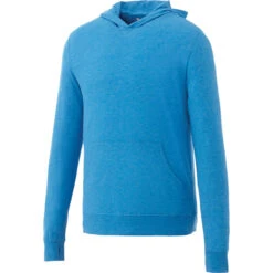 Elevate Men's Olympic Blue Heather Howson Knit Hoodie