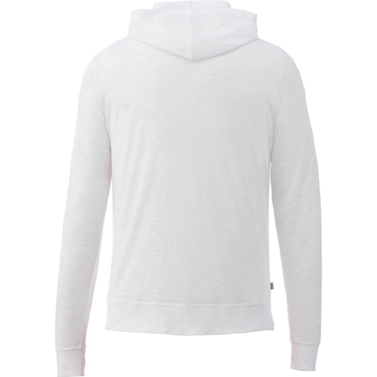 Elevate Men's White Howson Knit Hoodie 4 Elevate Men's White Howson Knit Hoodie - Image 2