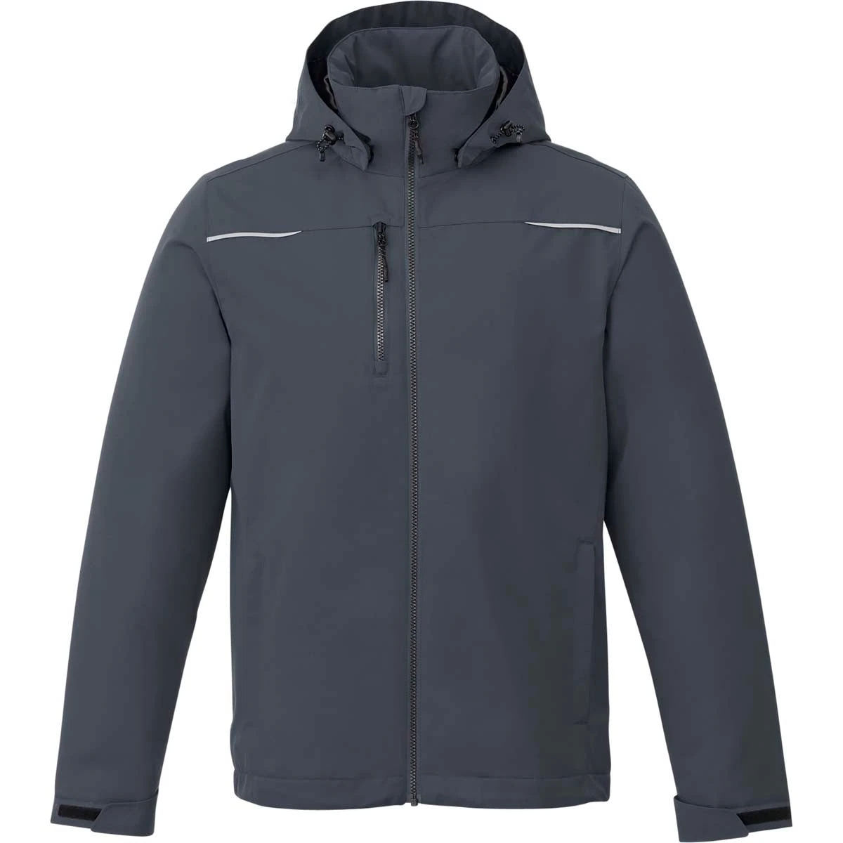 Elevate Men's Grey Storm Colton Fleece Lined Jacket 3 Elevate Men's Grey Storm Colton Fleece Lined Jacket