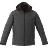 Elevate Men's Heather Dark Charcoal Delamar 3-in-1 Jacket 2 Elevate Men's Heather Dark Charcoal Delamar 3-in-1 Jacket -Elevate TM19305 Heather Dark Charcoal F