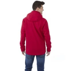 Elevate Men's Team Red/Heather Dark Charcoal Arlington 3-in-1 Jacket 10 Elevate Men's Team Red/Heather Dark Charcoal Arlington 3-in-1 Jacket -Elevate TM19307 Team Red Heather Dark Charcoal HTB