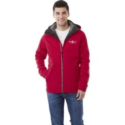 Elevate Men's Team Red/Heather Dark Charcoal Arlington 3-in-1 Jacket 9 Elevate Men's Team Red/Heather Dark Charcoal Arlington 3-in-1 Jacket -Elevate TM19307 Team Red Heather Dark Charcoal HTF