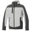 Elevate Men's Fossil/Grey Storm Kangari Softshell Jacket -Elevate TM19529 Fossil Grey Storm F