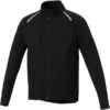 Elevate Men's Black Sitka Hybrid Softshell Jacket 1 Elevate Men's Black Sitka Hybrid Softshell Jacket -Elevate TM19530 Black F